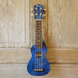 Ohana Sopranissimo O'Nina Blue SK-08BL Laminate Willow Teenie Tiny Ukulele h992