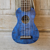 Ohana Sopranissimo O'Nina Blue SK-08BL Laminate Willow Teenie Tiny Ukulele h992