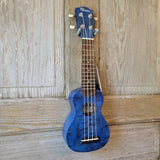 Ohana Sopranissimo O'Nina Blue SK-08BL Laminate Willow Teenie Tiny Ukulele h992