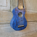 Ohana Sopranissimo O'Nina Blue SK-08BL Laminate Willow Teenie Tiny Ukulele h992