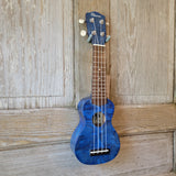 Ohana Sopranissimo O'Nina Blue SK-08BL Laminate Willow Teenie Tiny Ukulele h993