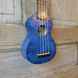 Ohana Sopranissimo O'Nina Blue SK-08BL Laminate Willow Teenie Tiny Ukulele h993