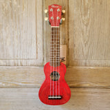 Ohana Sopranissimo O'Nina Red SK-08RD Laminate Willow Teenie Tiny Ukulele h994