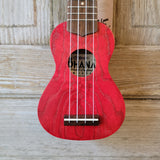 Ohana Sopranissimo O'Nina Red SK-08RD Laminate Willow Teenie Tiny Ukulele h994