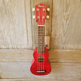 Ohana Sopranissimo O'Nina Red SK-08RD Laminate Willow Teenie Tiny Ukulele h994