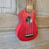 Ohana Sopranissimo O'Nina Red SK-08RD Laminate Willow Teenie Tiny Ukulele h994