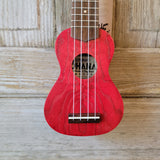 Ohana Sopranissimo O'Nina Red SK-08RD Laminate Willow Teenie Tiny Ukulele h994