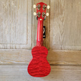 Ohana Sopranissimo O'Nina Red SK-08RD Laminate Willow Teenie Tiny Ukulele h994