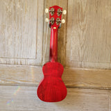 Ohana Sopranissimo O'Nina Red SK-08RD Laminate Willow Teenie Tiny Ukulele h995