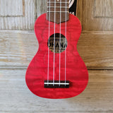 Ohana Sopranissimo O'Nina Red SK-08RD Laminate Willow Teenie Tiny Ukulele h996