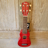 Ohana Sopranissimo O'Nina Red SK-08RD Laminate Willow Teenie Tiny Ukulele h996