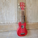 Ohana Sopranissimo O'Nina Red SK-08RD Laminate Willow Teenie Tiny Ukulele h997