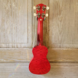 Ohana Sopranissimo O'Nina Red SK-08RD Laminate Willow Teenie Tiny Ukulele h997