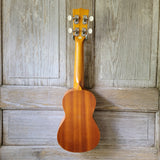 Ohana Soprano Starter Pack SK-10 Laminate Mahogany Ukulele Bag, Tuner, Strap, Button v003