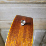 Ohana Soprano Starter Pack SK-10 Laminate Mahogany Ukulele Bag, Tuner, Strap, Button v010