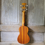 Ohana Soprano Starter Pack SK-10 Laminate Mahogany Ukulele Bag, Tuner, Strap, Button v013
