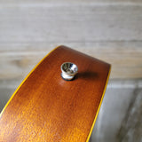 Ohana Soprano Starter Pack SK-10 Laminate Mahogany Ukulele Bag, Tuner, Strap, Button v013