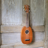 Ohana Soprano Pineapple Starter Pack PK-10 Lam Mahogany Ukulele Bag, Tuner, Strap, Button v014