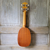 Ohana Soprano Pineapple Starter Pack PK-10 Lam Mahogany Ukulele Bag, Tuner, Strap, Button v014