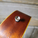 Ohana Soprano Pineapple Starter Pack PK-10 Lam Mahogany Ukulele Bag, Tuner, Strap, Button v015