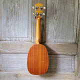 Ohana Soprano Pineapple Starter Pack PK-10 Lam Mahogany Ukulele Bag, Tuner, Strap, Button v016