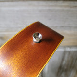 Ohana Soprano Pineapple Starter Pack PK-10 Lam Mahogany Ukulele Bag, Tuner, Strap, Button v016