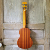 Ohana Tenor Starter Pack TK-10 Laminate Mahogany Ukulele Bag, Tuner, Strap, Button v020