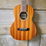 Ohana Tenor Starter Pack TK-10 Laminate Mahogany Ukulele Bag, Tuner, Strap, Button v021