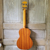 Ohana Tenor Starter Pack TK-10 Laminate Mahogany Ukulele Bag, Tuner, Strap, Button v024