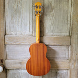 Ohana Tenor Starter Pack TK-10 Laminate Mahogany Ukulele Bag, Tuner, Strap, Button v025