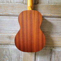Ohana Tenor Starter Pack TK-10 Laminate Mahogany Ukulele Bag, Tuner, Strap, Button v026