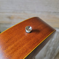 Ohana Tenor Starter Pack TK-10 Blem Laminate Mahogany Ukulele Bag, Tuner, Strap, Button v028