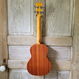 Ohana Tenor Starter Pack TK-10 Laminate Mahogany Ukulele Bag, Tuner, Strap, Button v029
