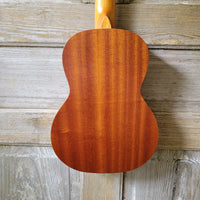Ohana Tenor Starter Pack TK-10 Laminate Mahogany Ukulele Bag, Tuner, Strap, Button v029