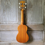 Ohana Soprano Starter Pack SK-10 Laminate Mahogany Ukulele Bag, Tuner, Strap, Button v035