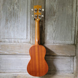 Ohana Soprano Starter Pack SK-10 Laminate Mahogany Ukulele Bag, Tuner, Strap, Button v036