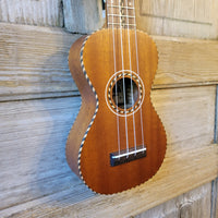 Ohana Soprano SK-28 Vintage Nunes Style All Solid Mahogany Ukulele v037