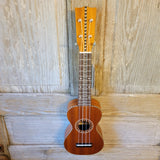 Ohana Soprano SK-28 Vintage Nunes Style All Solid Mahogany Ukulele v040