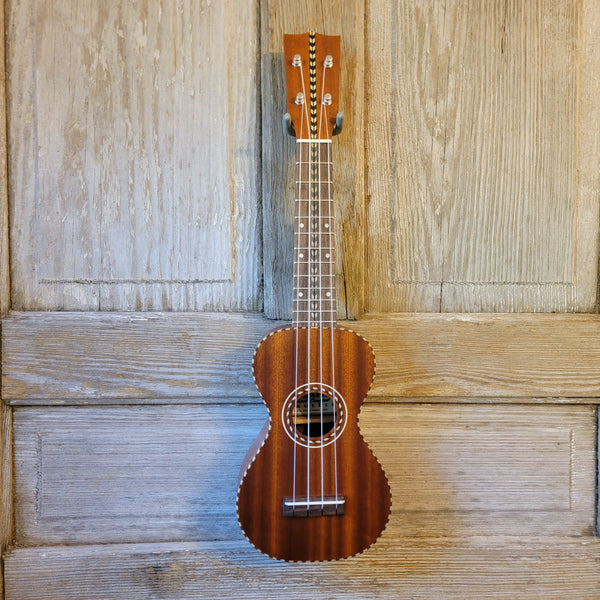 Ohana Soprano SK-28 Vintage Nunes Style All Solid Mahogany Ukulele v041
