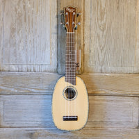 Ohana Soprano Pineapple PK-70G All Solid Spruce / Mahogany Ukulele v043