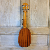 Ohana Soprano Pineapple PK-70G All Solid Spruce / Mahogany Ukulele v043