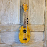 Ohana Soprano Pineapple PK-220G All Solid Mango Ukulele v044