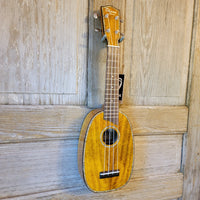 Ohana Soprano Pineapple PK-220G All Solid Mango Ukulele v044