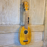 Ohana Soprano Pineapple PK-220G All Solid Mango Ukulele v044
