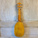 Ohana Soprano Pineapple PK-220G All Solid Mango Ukulele v044
