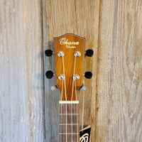 Ohana Soprano SK-70WG Solid Spruce Top/ Laminate Willow Ukulele v046