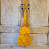 Ohana Soprano SK-70WG Solid Spruce Top/ Laminate Willow Ukulele v046