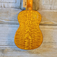 Ohana Soprano SK-70WG Solid Spruce Top/ Laminate Willow Ukulele v047