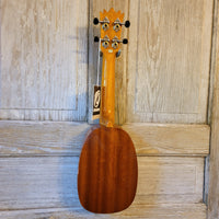 Ohana Soprano Pineapple PK-25G All Solid Mahogany Ukulele v048