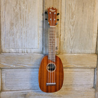 Ohana Soprano Pineapple PK-25G All Solid Mahogany Ukulele v049